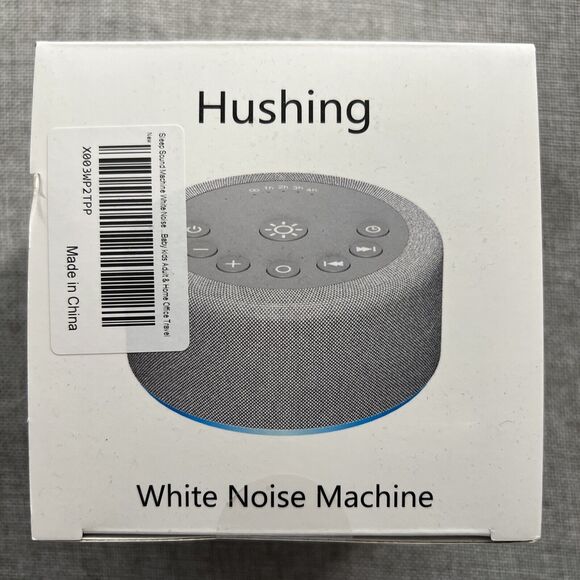 Hushing White Noise Machine Model: CWN-R5 (Light Gray) NIB - Picture 1 of 2